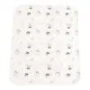 Cambiador de Bebé Algodón Puro Impermeable Transpirable Tamaño Grande Lavable Clase a No Desechable Colchón para Noche de Bebé Cama Entera E18