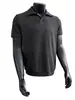 Im manga corta hombre ajuste verano temporada ropa nueva marca de moda cl elástico fitness americano cuello redondo camiseta fitean media manga sl