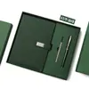 Caja de Regalo Set de Cuadernos de Negocios A5 Bloc de Notas de Oficina de Alta Gama Personalizado con Alto Valor Estético Regalo para Reunión Anual Corporativa