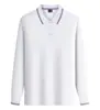 2025 Nuevo Otoño Uniforme de Grupo Imprimible Camisa Cultural al por Mayor 180g Algodón de Seda Cuello Intercambiable Mangas Largas