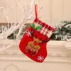 Calcetines de Navidad, Bolsas de Regalo de Navidad, Colgantes de Calcetines Pequeños de Navidad, Adornos para el Árbol de Navidad, Bolsas de Decoración