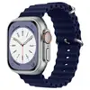 Adecuado para Apple Iwatchs10Se Sports Marine Silicona S11 Bloques de Color Hebilla de Pin de Doble Hebilla Correa de Reloj 9Ultra