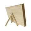 El soporte de trípode de madera maciza para plato de joyería se puede usar con nuestro marco de espejo para plato de joyería, soporte plano, mini