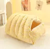 Nido para Gato Cálido en Invierno, Cerrado y Seguro, Cama para Gato y Perro, Nido para Dormir, Saco de Dormir, Edredón, Artefacto de Invierno Mascota