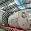 Tanque de Armazenamento de Aço Inoxidável de 50 Metros Cúbicos, Tanque de Matéria-Prima para Grãos e Óleos de Grau Alimentício, Tanque Vertical de Xarope de Aço Inoxidável, Tanque de Gordura Animal