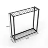 Raquete de badminton raquete de tênis rack de exibição da ilha central da quadra de tênis rack de armazenamento de exibição de raquete de tênis de mesa rack de exibição de tubo de bola