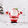Nuevas Decoraciones de Navidad Hombre Viejo Muñeco de Nieve Accesorios Micro Paisaje Calcetines de Navidad Cascabeles de Regalo Pequeños Adornos de Resina