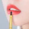 Pincel de Sombra Sandyipin Pincel de Maquiagem Portátil Único Coração de Menina Cabeça Plana Bastão para Sombra Pincel de Lábio Ferramenta de Beleza