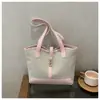 2026 Nuevo Estilo Francés Casual Retro Bolso de Hombro Grande de Gran Capacidad para Viajes Diarios con Combinación de Colores y Elegante Bolso Tote de Hombro para Mujer