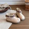 Botas Martin para Niños 2026 Otoño/Invierno Nuevo Estilo de Moda Estilo Británico para Niñas Botas de Princesa Para Bebés Botas de Caña Baja con Plus de Terciopelo