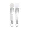 Gecomo Brocha de Silicona Doble Cara para Mascarilla, Paleta Aplicadora y Mezcladora, Brocha para Mascarilla de Cerdas Suaves con Espátula, Herramientas de Belleza al por Mayor