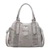 Bolso de Mano Retro de Moda Transfronterizo para Mujer 2026 Nuevo Estilo Diseño Personalizado Bolso de Hombro Gran Capacidad Bolso Tote para Viajar