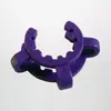 Soporte de Hierro para Laboratorio Químico Soporte de Titulación de Mármol Trípode de Hierro Pinza para Matraz Pinza para Vaso de Precipitado Pinzas para Crisol Trípode