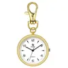 Nuevo Reloj de Bolsillo de Cuarzo para Examen Mini Transparente Llavero Versátil Reloj Colgante Reloj para Enfermeras Formulario de Examen para Estudiantes de Preparatoria