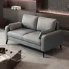 Lujo ligero nórdico sala de estar dormitorio apartamento pequeño casa de alquiler tienda de ropa sofá de dos plazas tres plazas simple moderno