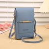 Bolso para Teléfono Móvil con Pantalla Táctil Más Vendido, Monedero Multicompartimento, Tarjetero, Mini Bolso Cuadrado Moderno y Dulce, Bolso Cruzado para Mujer, a la Moda