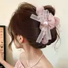 Pinza de tiburón extragrande con un toque de alta gama, pinza para el cabello exquisita y robusta para la parte posterior de la cabeza, adecuada para cabello grueso