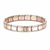 Pulseira Simples e Versátil de Aço Titânio, Design de Emenda Elástica Unissex, Joia de Mão da Moda Levemente Luxuosa e de Alta Qualidade Atacado