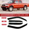 Adequado para Acessórios de Modificação de Caminhonete Toyota Tacoma Protetor de Chuva para Janela Faixa à Prova de Chuva Protetor de Chuva em Blister Atacado