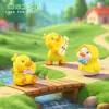 Nuevo impermeable de PVC lindo patito amarillo paisaje en miniatura jardinería DIY manualidad de plástico adorno de escritorio para coche
