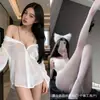 Ropa interior sexy nueva Bai Ling gasa transparente tentación cama de novio pasión cadena sexy forro