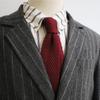 Color Juvenil Tejido a Mano Lana Parte Superior Plana Moda Casual Tejido Corbata para Hombre y Mujer Estilo Coreano Combinable