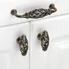 Manija de Jaula de Pájaros de Bronce Estilo Europeo Clásico Tirador de Puerta de Armario Guardarropa Manija de Cajón de Malla Retro Pastoral