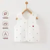 Colete Bebê Bebê Primavera & Outono Colete de Algodão Puro Colete Recém-Nascido Colete Quente Infantil Bebê Sem Ossos Roupas Infantis Anyang