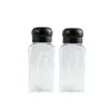 Botella de Condimento Sub-embotellado Botella de Plástico pet Transparente Botella de Condimento Pimienta Barbacoa Contenedor de Glutamato Monosódico