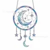 Apanhador de Sonhos DIY Transfronteiriço Pintado à Mão em Acrílico Ornamento Pendurado Educacional Infantil para Colorir Janela Pegador de Sol Pingente Decorativo