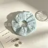 Gomas Elásticas para el Cabello de Alta Elasticidad para Mujer, Scrunchies de Lana Rayados de Gama Alta para Otoño e Invierno, Tamaño Grande, Suministro al por Mayor, Directo del Fabricante