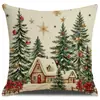 Funda de cojín decorativo festival de Navidad nuevo temu transfronteriza Amazon decoración del hogar funda de cojín para sofá cojín de dormitorio al por mayor