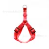 Arnés de nailon de una sola pieza para mascotas, perros y gatos, arnés con correa para perros pequeños y medianos