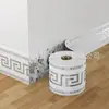 Zoclo Grueso Autoadhesivo para Venta al por Mayor Transfronteriza Pegatina de Pared para Zoclo Pegatina de Azulejo Imitación para Alféizar de Ventana Línea de Cintura Mármol Impermeable