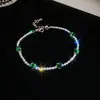 [Cadena de Diamantes Arcoíris] Pulsera de extracción de zircón trenzado en cruz, una pulsera lujosa y de alta gama, una pieza de joyería delicada y de moda