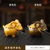 Fuyang Wenchang Pet de Chá Boutique Pode Criar Mudança de Cor Mesa de Chá Doméstica Decoração de Mesa Cerimônia do Chá Brincadeira de Chá Criativa Pequenos Ornamentos