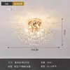 Suministro Exclusivo Transfronterizo de Luces para Dormitorio: Lámpara de Techo Creativa Romántica de Diente de León para Sala de Estar, Cristal Simple para Dormitorio Principal, Luciérnaga Fuegos Artificiales