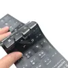Adhesivo para Teclado de Idioma Extranjero Italiano Negro Superficie Esmerilada Adhesivo para Teclado Adhesivo Universal para Botones de Portátil