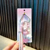 Chaveiro de Franja Peluda Pingente de Bolsa Coração Pequeno Penduricalho Corda Trançada Pingente de Mochila Pequeno Presente para Meninas Atacado