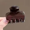 Estilo francés suave peinado semi-recogido pinza de garra pequeña pinza para el pelo pequeña dulce de hada de alta gama tocado fresco para el cabello que no tira