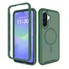Adequado para Comércio Exterior, Capa Duas em Um Anti-Queda para Samsung A37, Sucção Magnética Fosca, S57, Fornecimento Atacadista Transfronteiriço Europeu e Americano