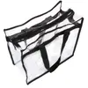 En stock Venta Caliente Amazon Bolso Transparente de PVC Bolso Mensajero Bolsa de Almacenamiento Bolsa para Juego de Pelota Concierto Playa Viaje