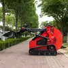 Suministro directo de fábrica de minicargadoras de ruedas y orugas, miniexcavadoras agrícolas con múltiples accesorios, máquinas de carga rápida
