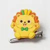 Nuevos Pasadores de Silicona de Dibujos Animados para el Cabello, Diseño Personalizado, Diseño Gratuito, Entrega Rápida de Muestras, Suaves y Lindos, Suaves con el Cabello, Pinzas de Pato para Niños