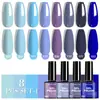 Set de Esmaltes para Uñas Manicure Transfronterizo Serie de Pegamento de 8 Colores Fototerapia Larga Duración Exportación Más Vendido Limegirl Punto Suministro Directo