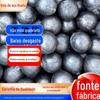 Fornecimento pronto de bolas de aço de liga de baixo cromo de fundição 8 cm Bolas de ferro de moagem de fundição Preço com desconto Bolas de moagem