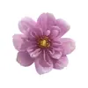Cabeza de flor de cosmos artificial grande de 11 cm, material para manualidades DIY, para accesorios para el cabello, adornos de ropa, paredes de flores de boda y flores artificiales