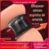 Anel Escrotal Anel de Bloqueio de Esperma Masculino Anel Escrotal Grilhão de Ovo Anel Olho de Carneiro Orgasmo do Casal Diversão Sexual Adulta