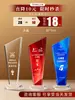 Madera Maciza Cristal Trofeo Personalización Aniversario de Empresa Premios Medalla de Honor Recuerdo Creativo Venta Caliente Oferta Especial Plata