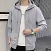 Venta al por mayor directa de fábrica suéter con capucha para hombre y mujer, cárdigan con cremallera, abrigo, moda moderna, Joker, ropa deportiva holgada